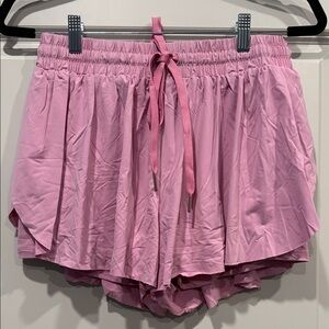 Pink Women's Workout Shorts